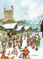 "Pronouncing Gstaad" Greeting Card